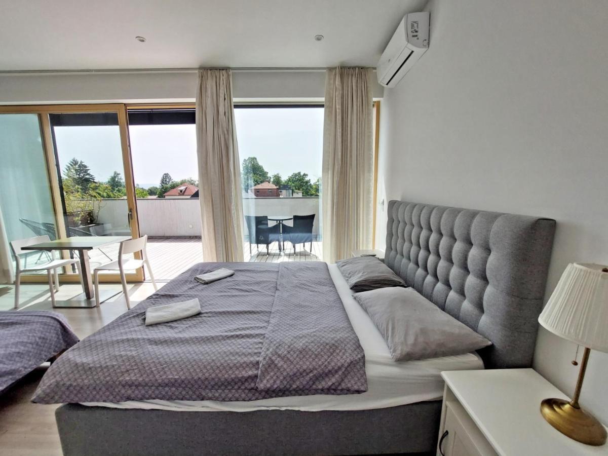 Rose Valley, Modern Studios & Apartments Ljubljana Buitenkant foto